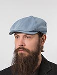 Кепка STETSON арт. 6641125 6-PANEL CAP COTTON STETSON FESTIVAL (голубой)